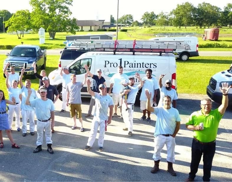 The Pro 1 Painters team