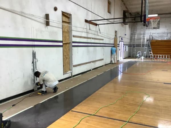 JU Blacksher Gym — Uriah, AL — photo 3 by Pro 1 Painters