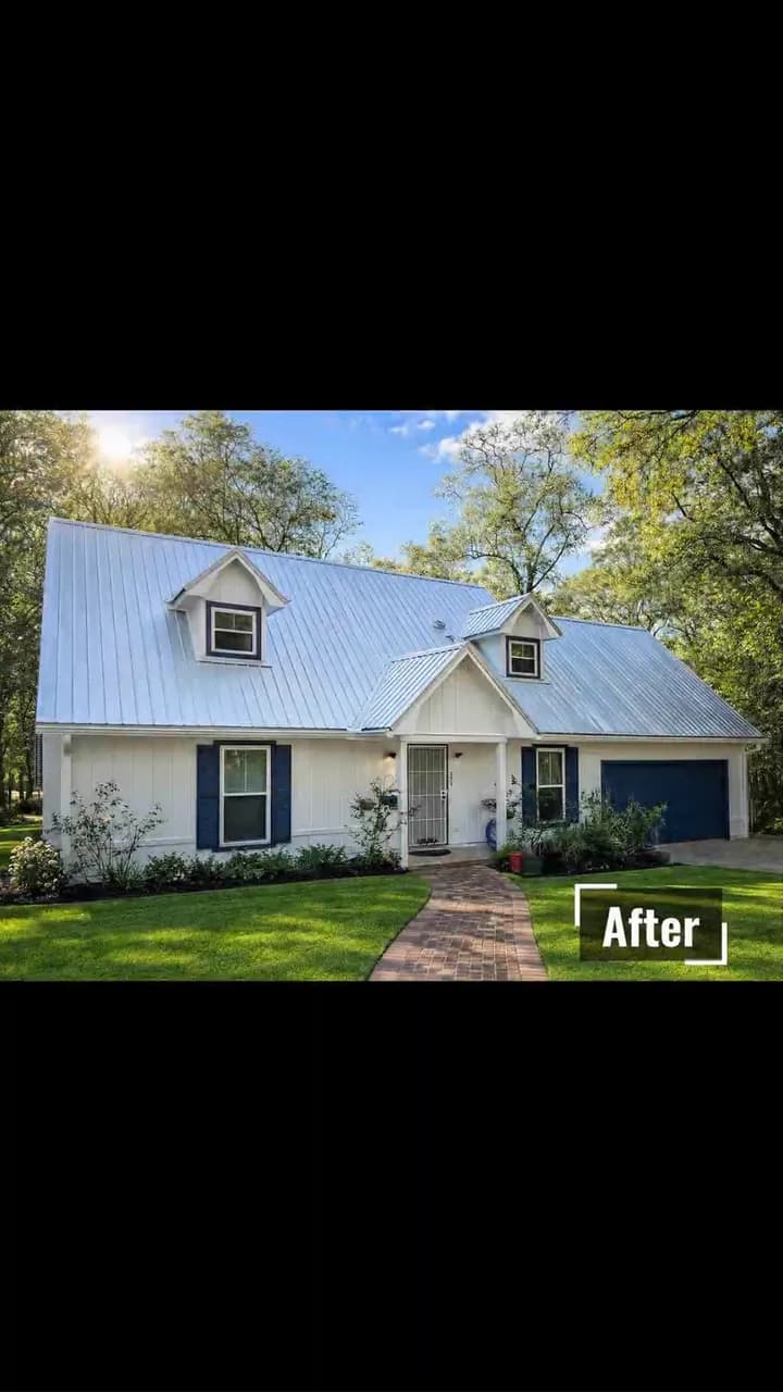 Exterior home transformation by Pro 1 Painters
