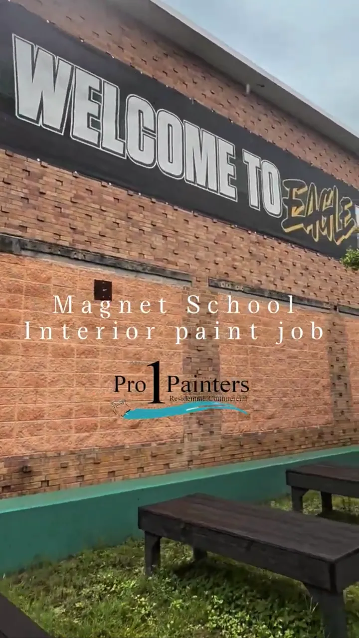 Magnet school — commercial painting by Pro 1 Painters