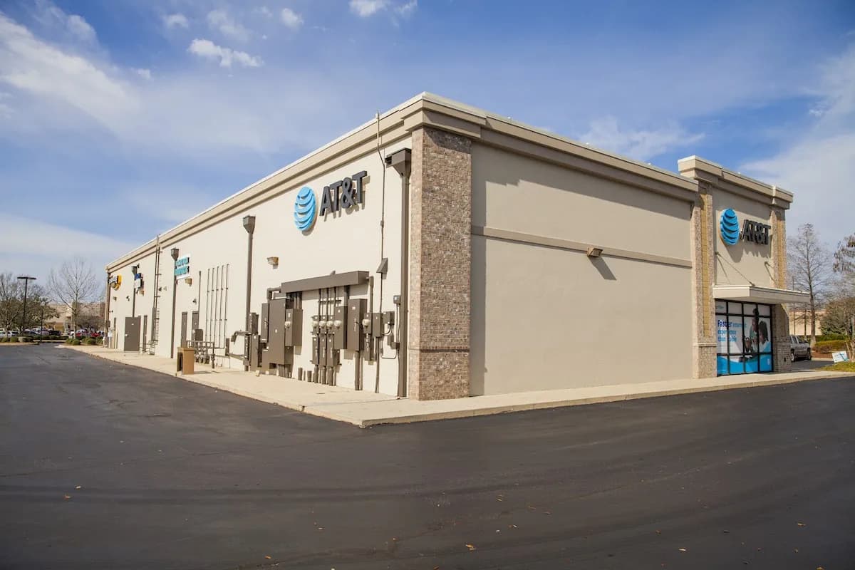 Commercial Painting — completed work
