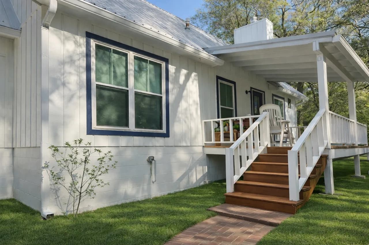 Residential Exterior Painting — completed work
