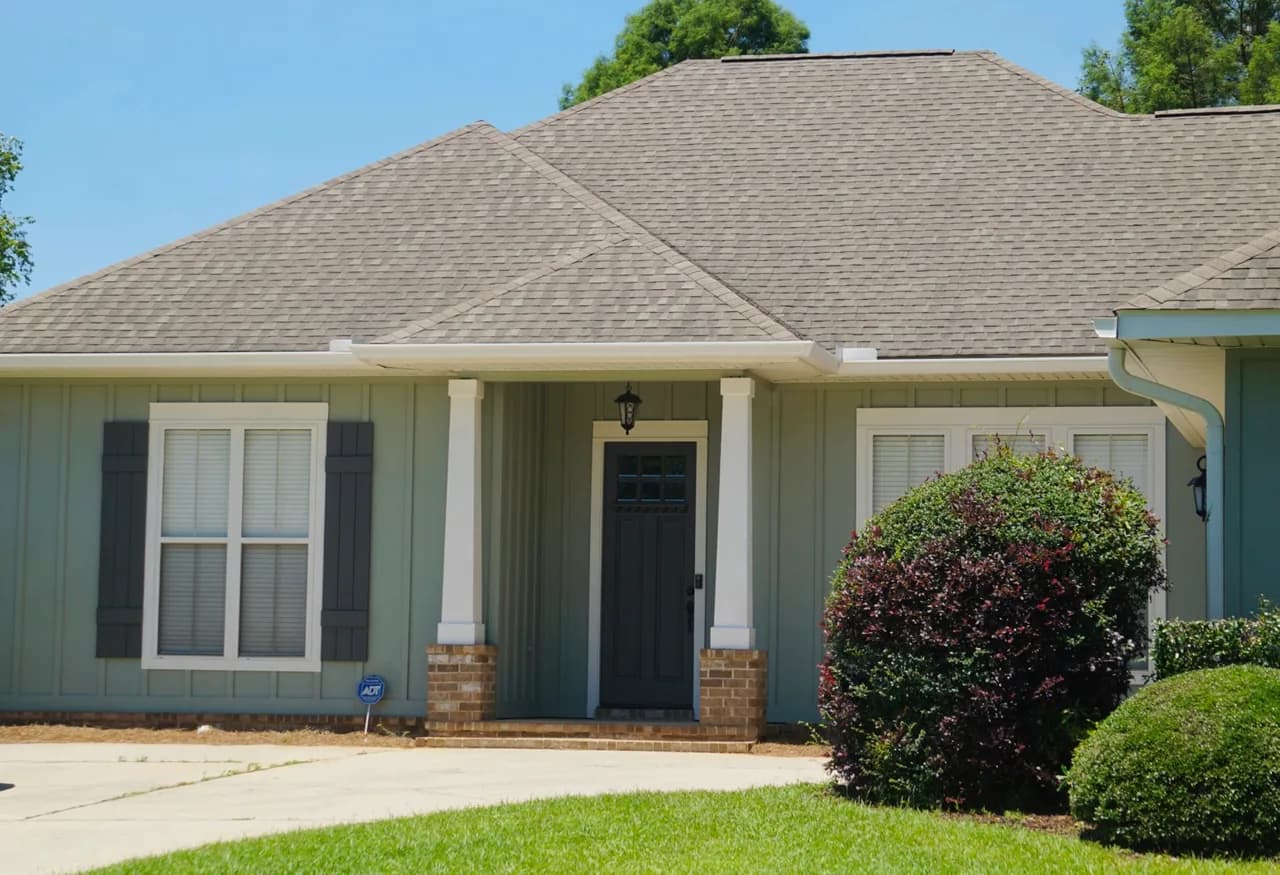 Residential Exterior Painting — completed work