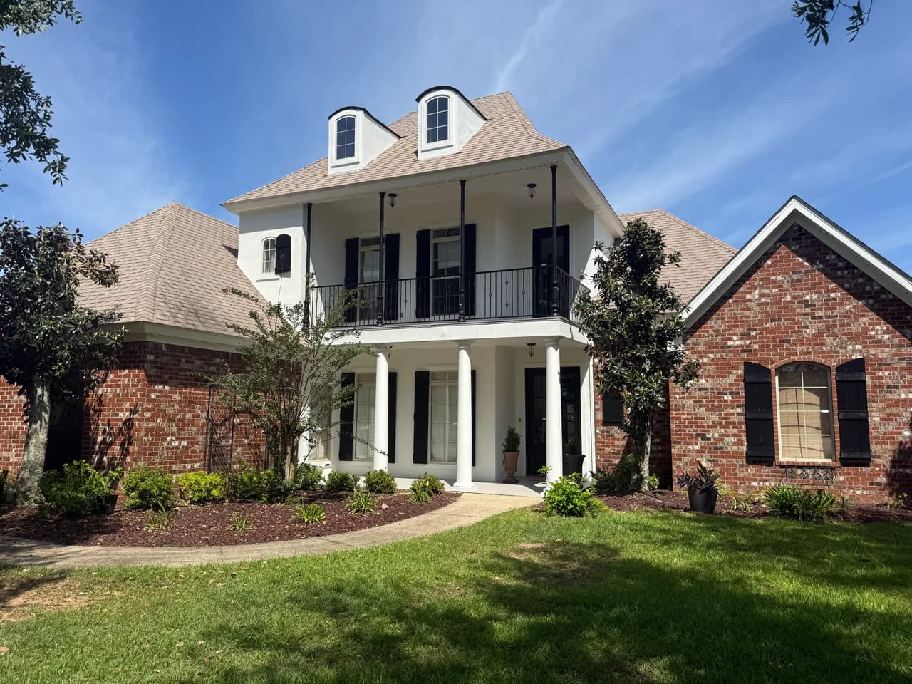 Residential Exterior Painting — completed work