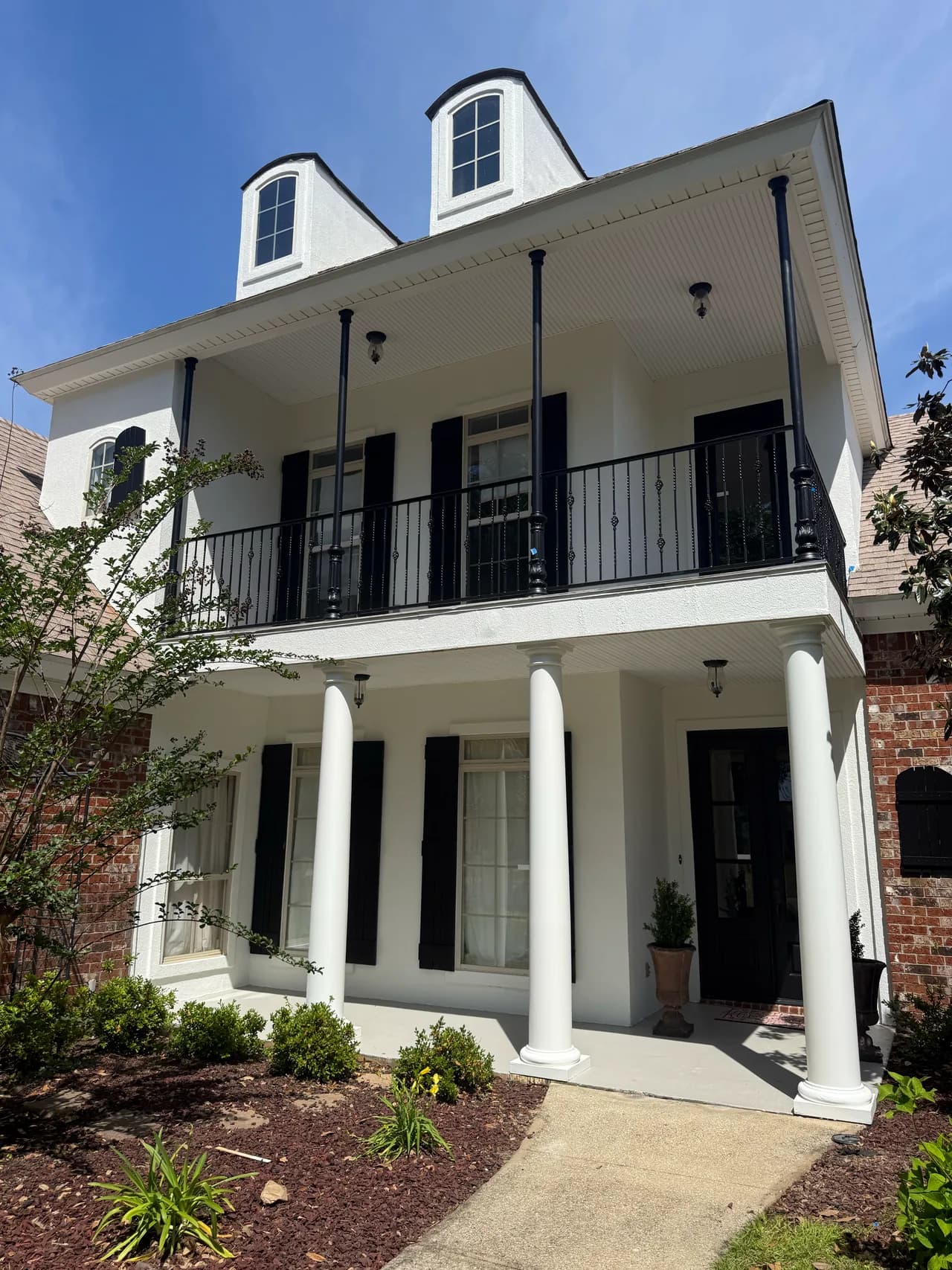 Residential Exterior Painting — completed work