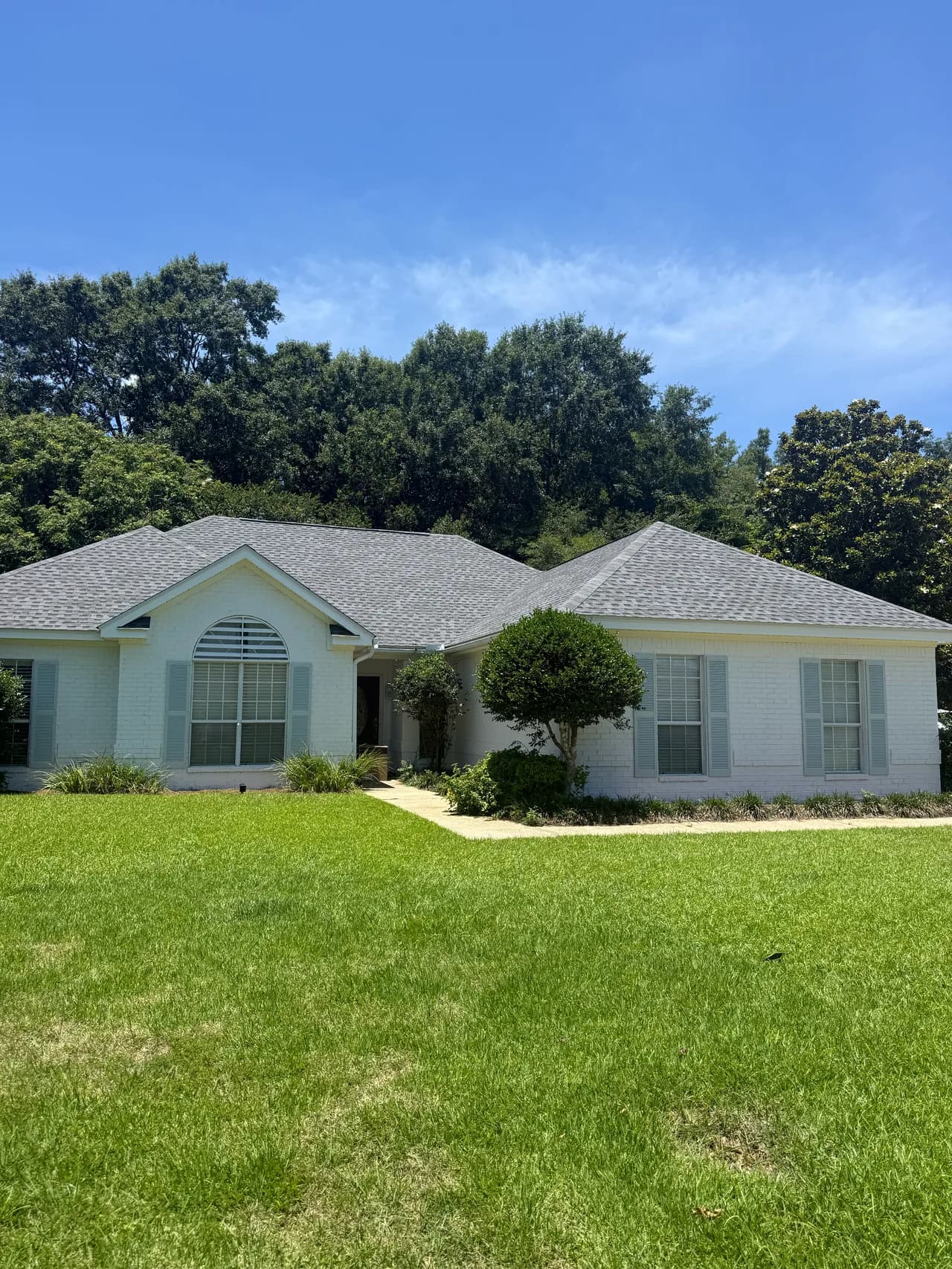 Residential Exterior Painting — completed work