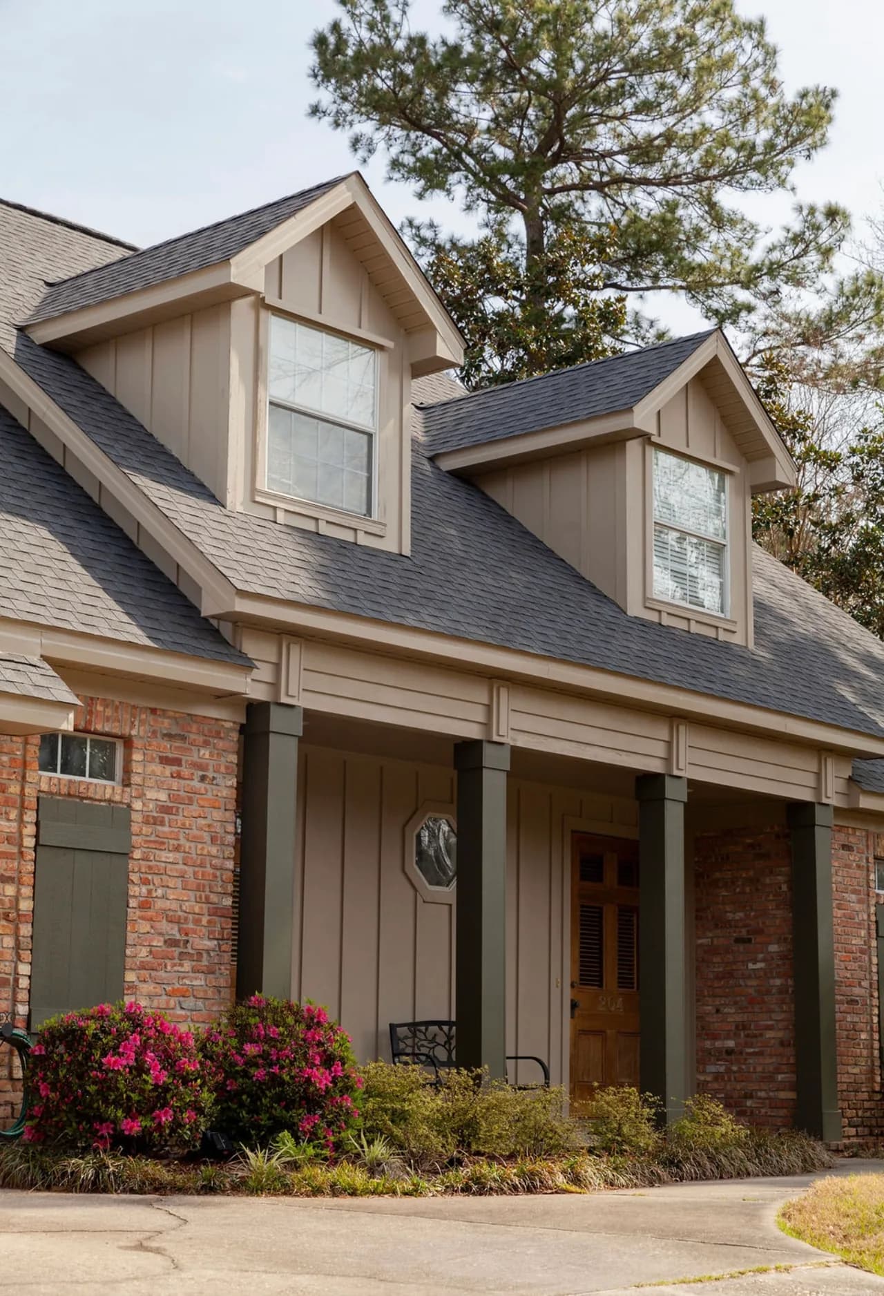 Residential Exterior Painting — completed work