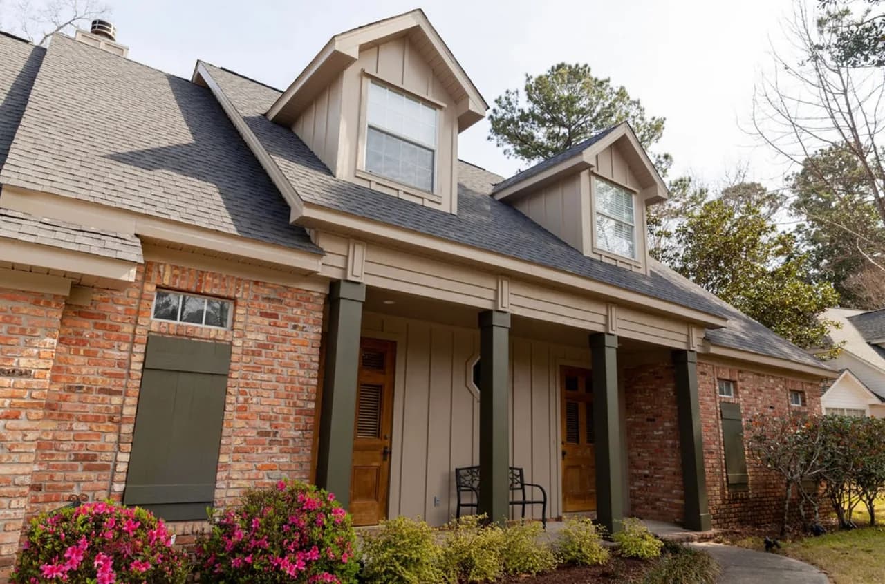 Residential Exterior Painting — completed work