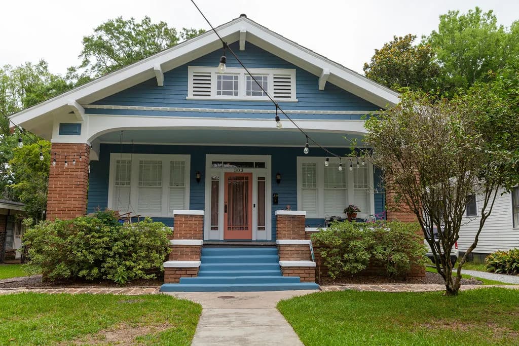 Residential Exterior Painting — completed work