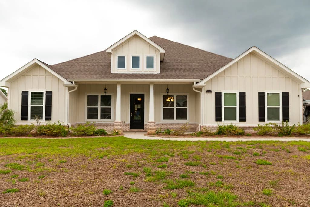 Residential Exterior Painting — completed work