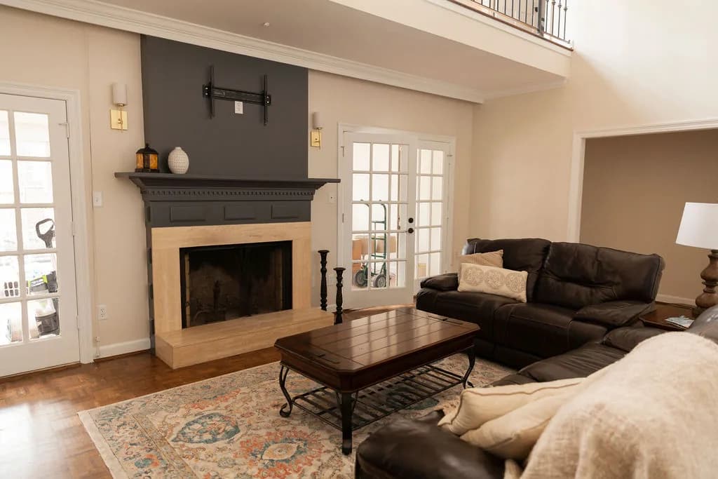 Residential Interior Painting — completed work